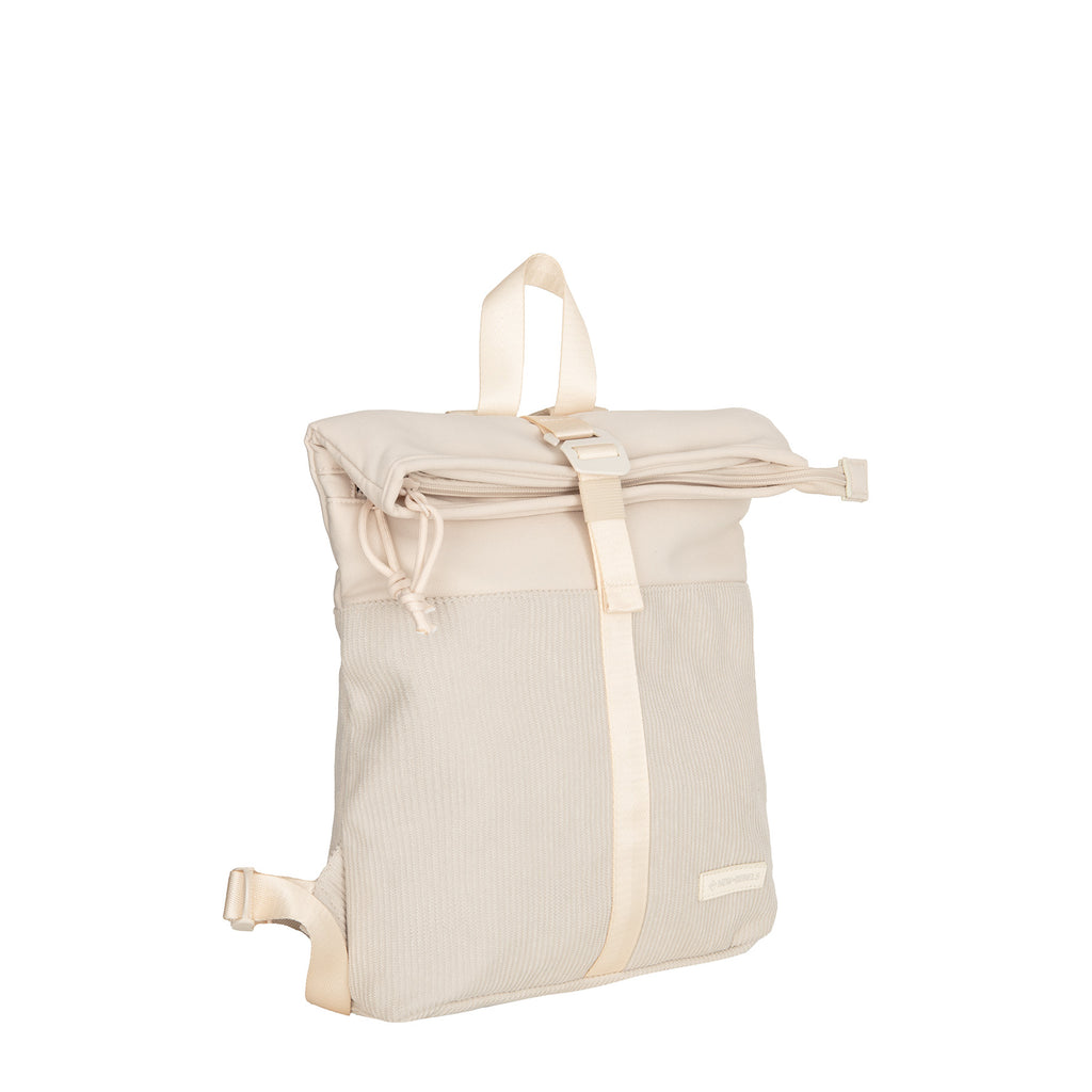 Ribbi Los Angeles Rolltop Backpack mini beige