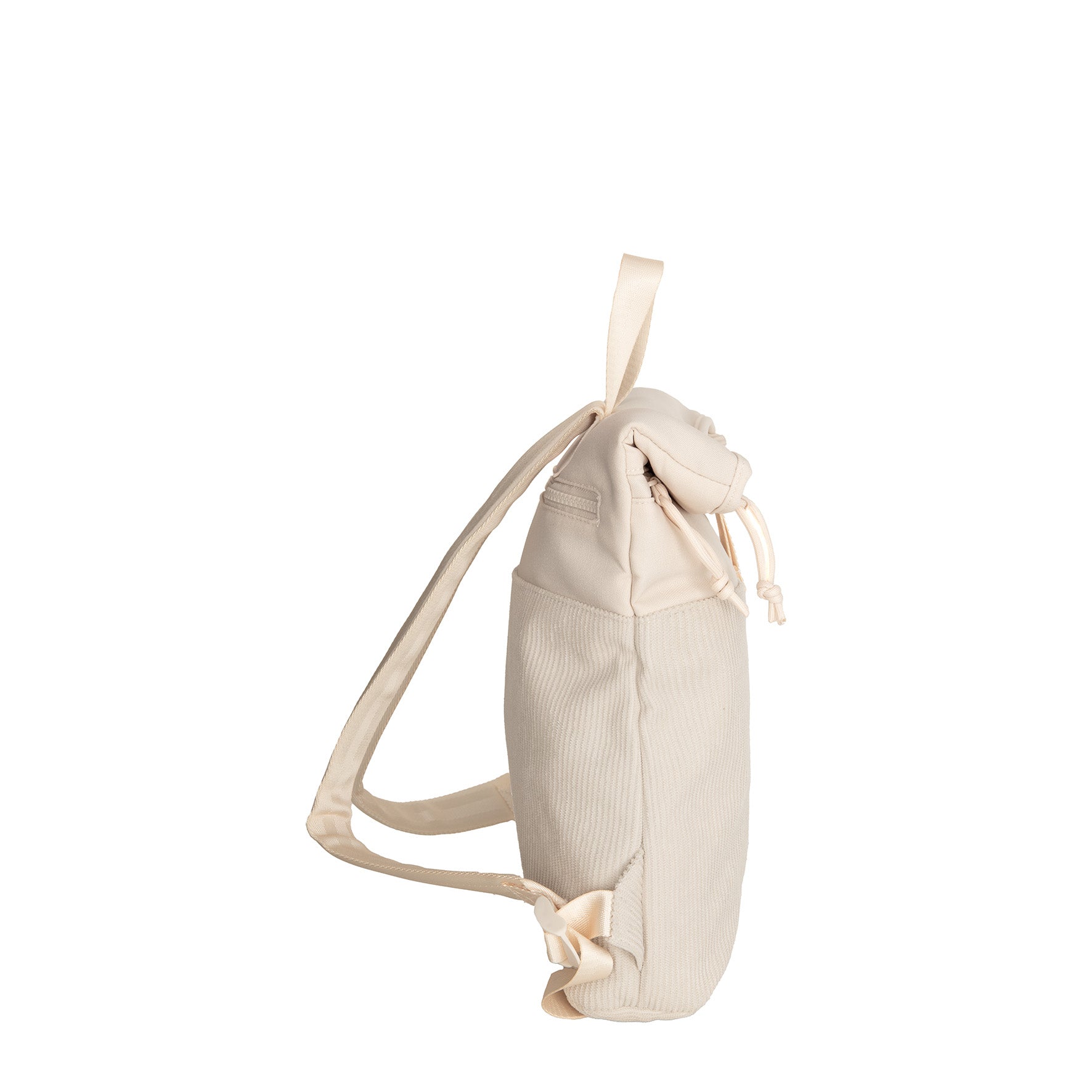 Ribbi Los Angeles Rolltop Backpack mini beige