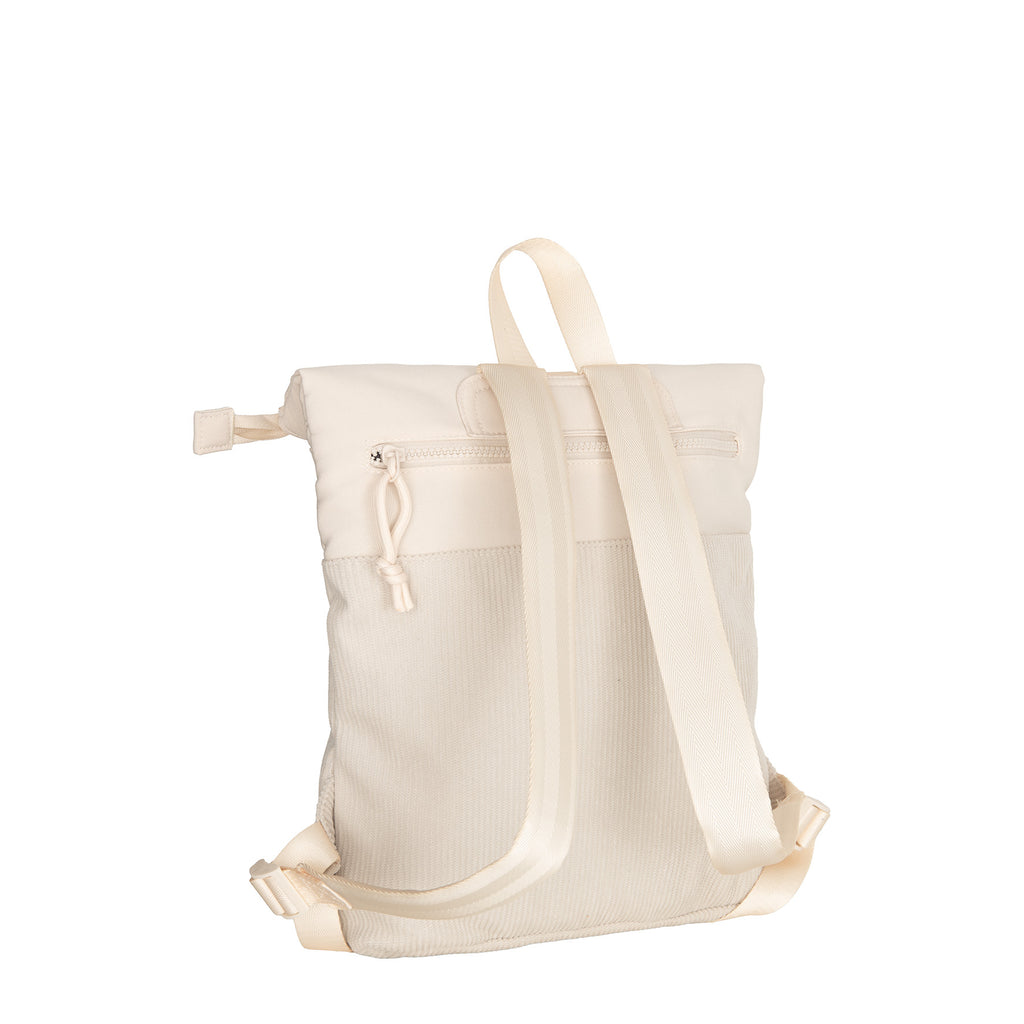 Ribbi Los Angeles Rolltop Backpack mini beige