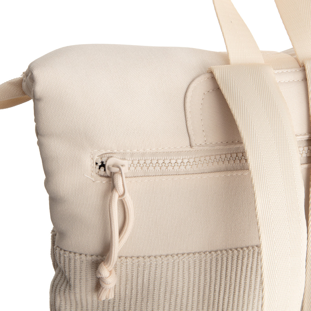 Ribbi Los Angeles Rolltop Backpack mini beige