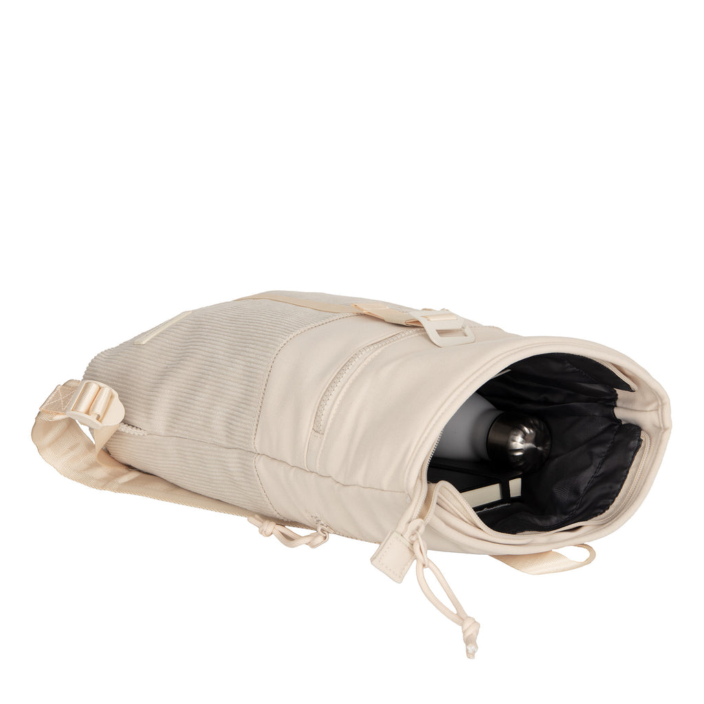 Ribbi Los Angeles Rolltop Backpack mini beige