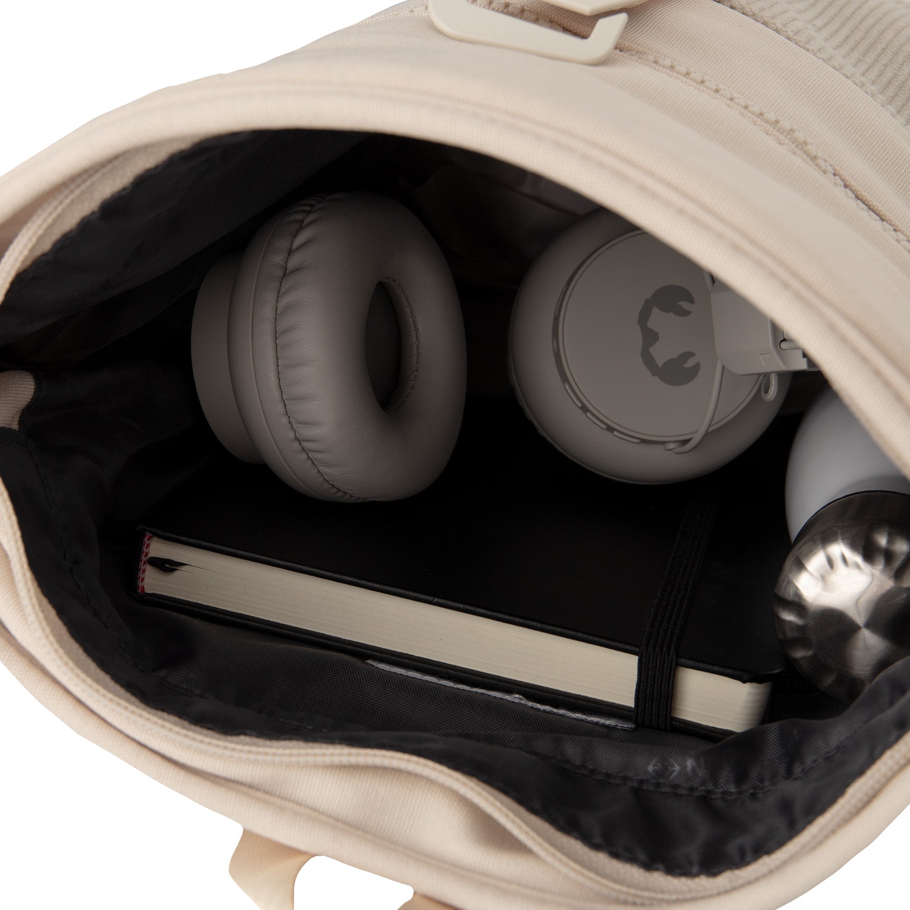 Ribbi Los Angeles Rolltop Backpack mini beige