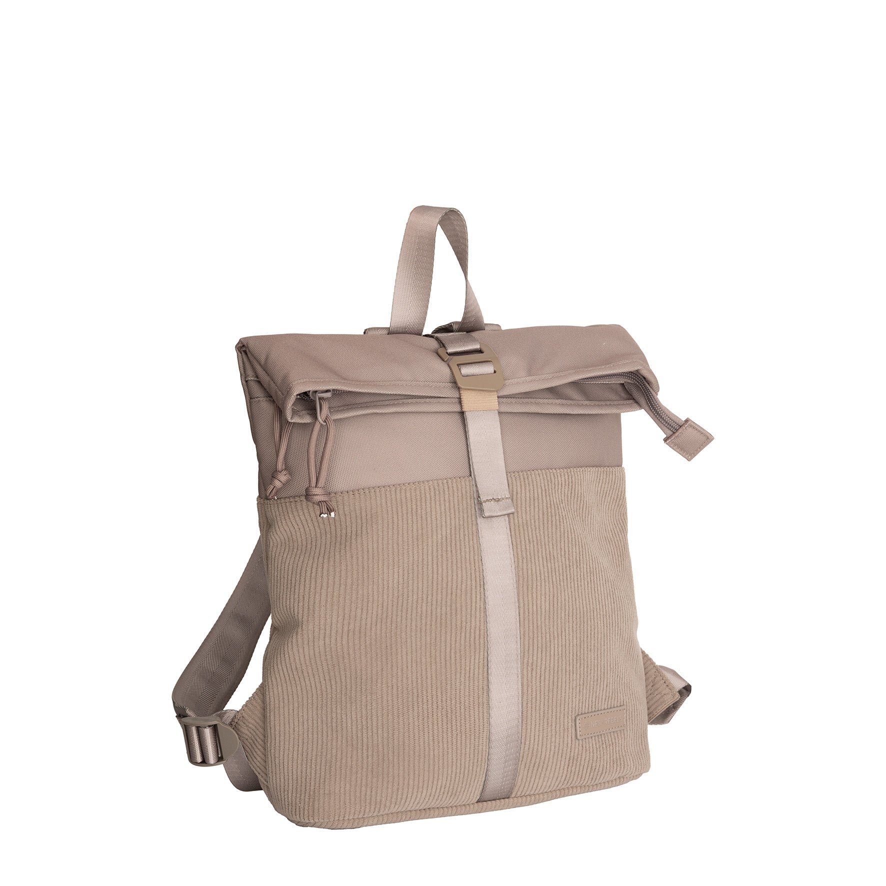 Ribbi Los Angeles Rolltop Backpack mini beige