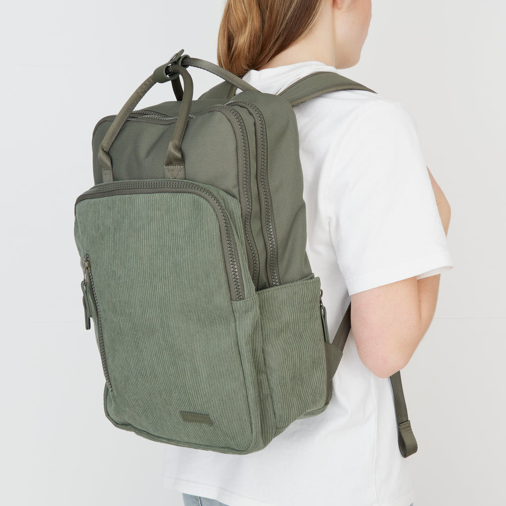 Ribbi Millwaukee Handel Backpack sage green