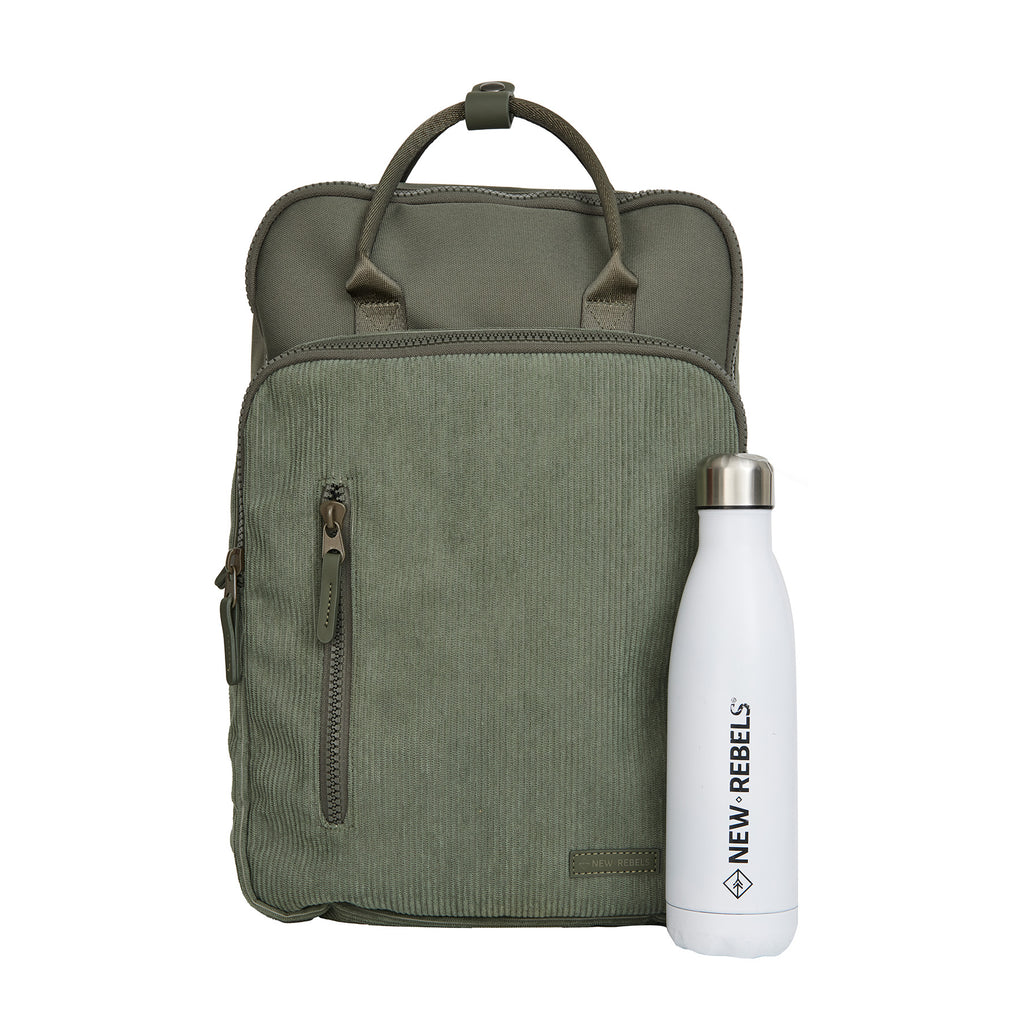 Ribbi Millwaukee Handel Backpack sage green