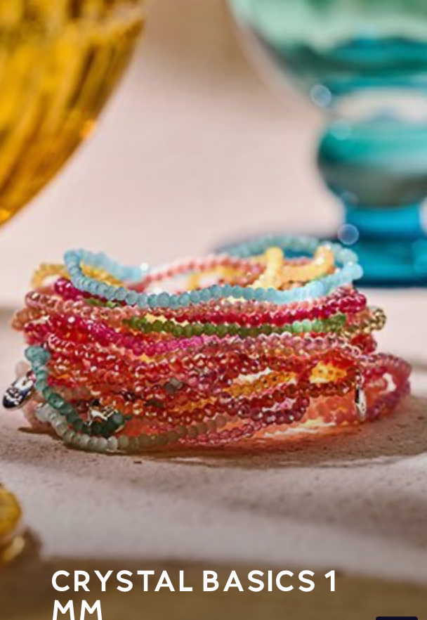 Bracelet Basic Crystal 1 mm