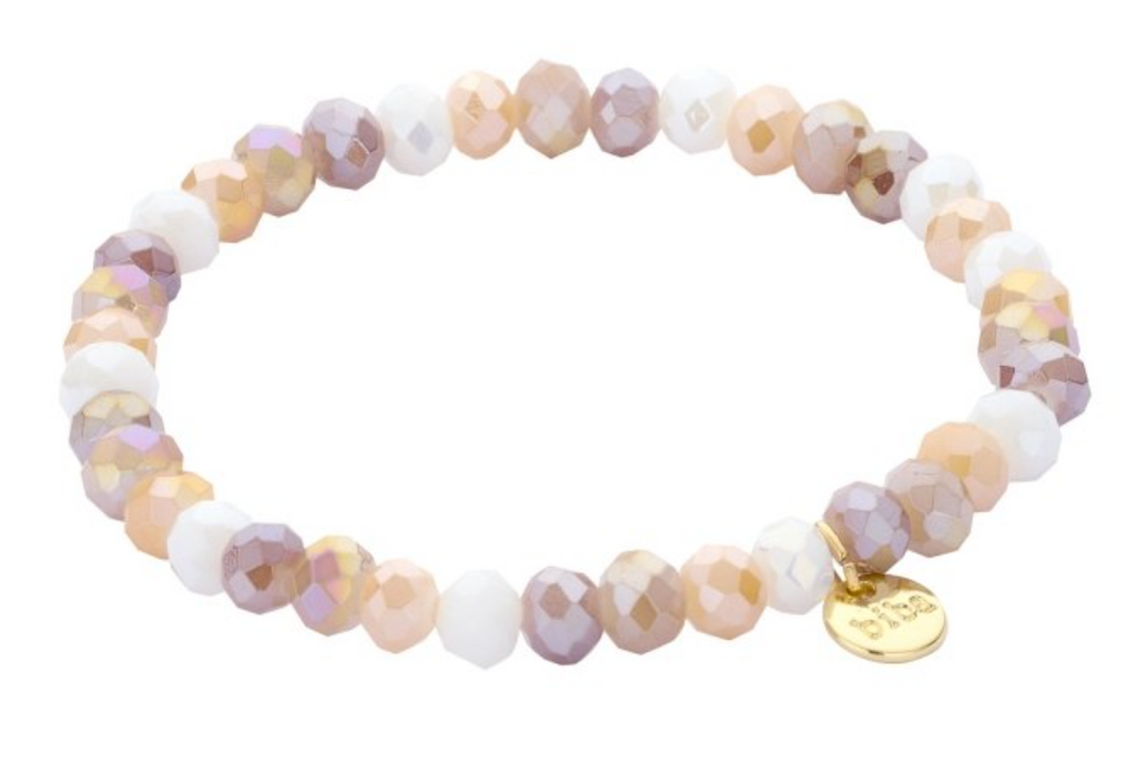 Crystal Basic Armband 6mm/18cm in vielen Farben