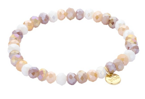 Crystal Basic Armband 6mm/18cm in vielen Farben