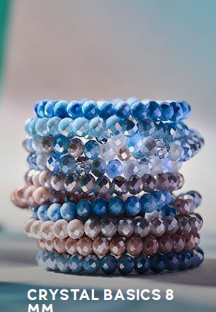 Bracelet Crystal Basic 8mm