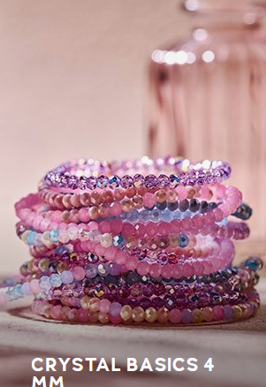 Bracelet Crystal Basic 4mm