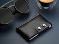Credit Card Case Hobby Forest Green Italian Leather